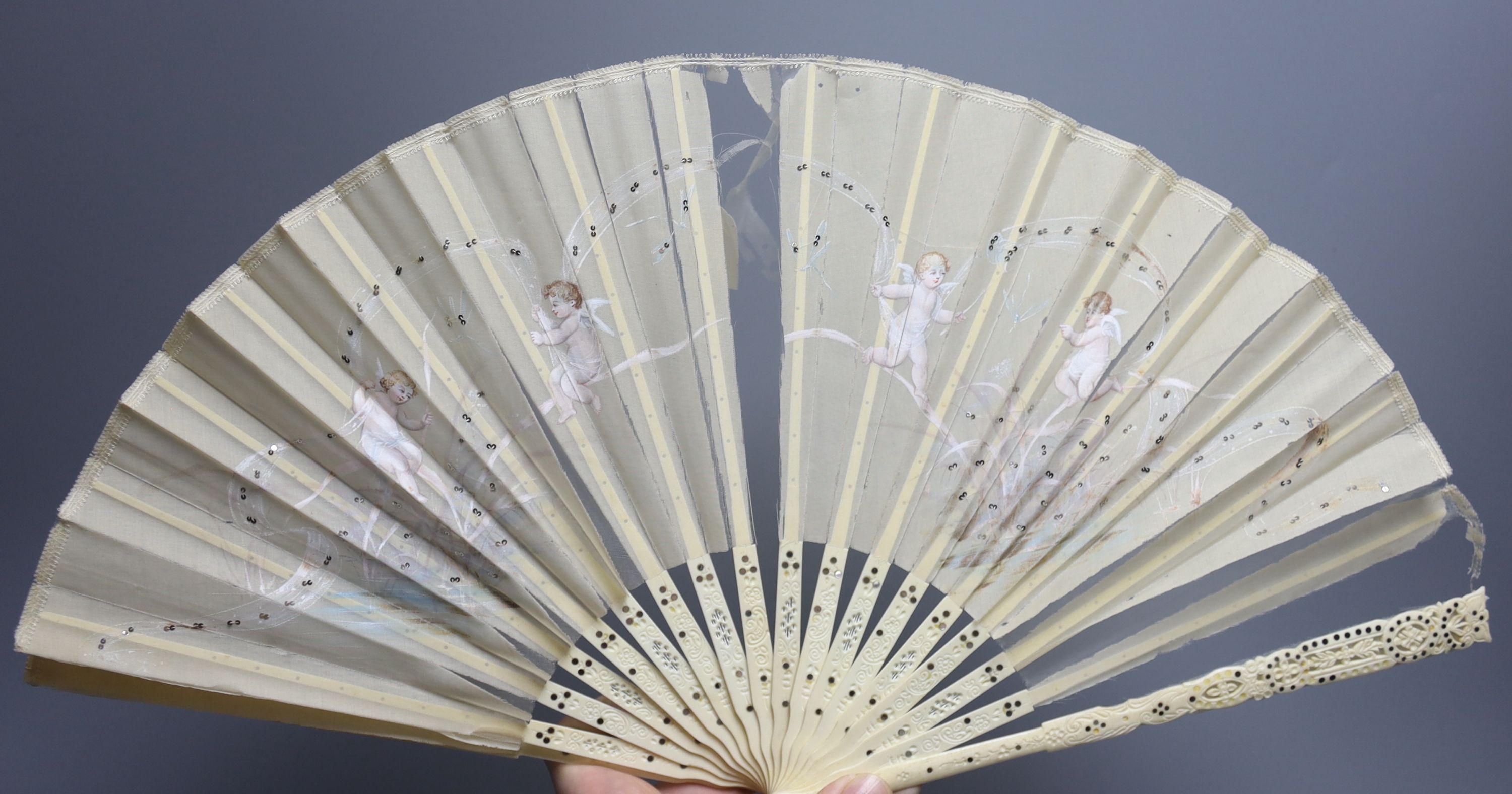 A collection of fans, 19th/20th century